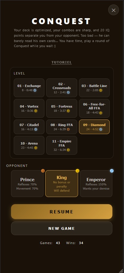 Mode Conquest